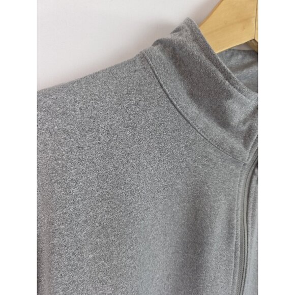 Greenside Golf Men's Shirt Size Medium Gray 1/4 Zip Athletic Long Sleeve Top - Picture 8 of 13